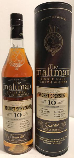 The Maltman - Secret Speyside - 10 years old