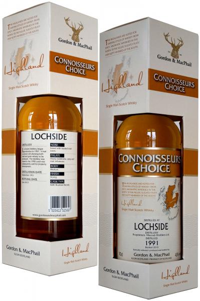 Gordon & MacPhail 'Connoisseurs Choice' Lochside 1991 - 19 years
